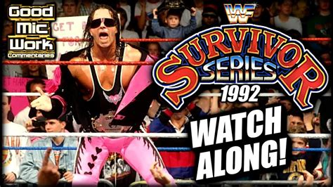 Wwe Survivor Series 1992 Watch Along Youtube