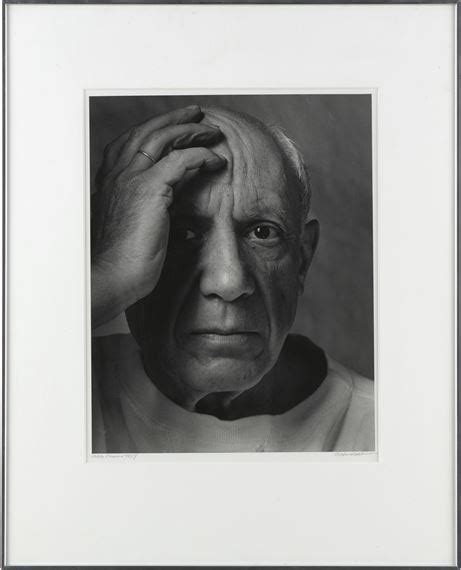 Arnold Newman Pablo Picasso 1954 Mutualart