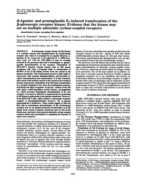 (PDF) β-Agonist- and prostaglandin E1-induced translocation of the β ...