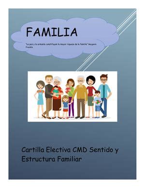 Calaméo Cartilla Electiva Cmd Sentido Y Estructura Familiar