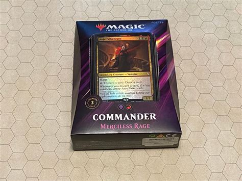 Magic The Gathering Merciless Rage Commander Precon Retro Review