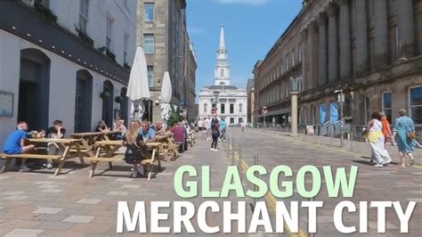 Walking In Glasgow Merchant City June 2023 YouTube