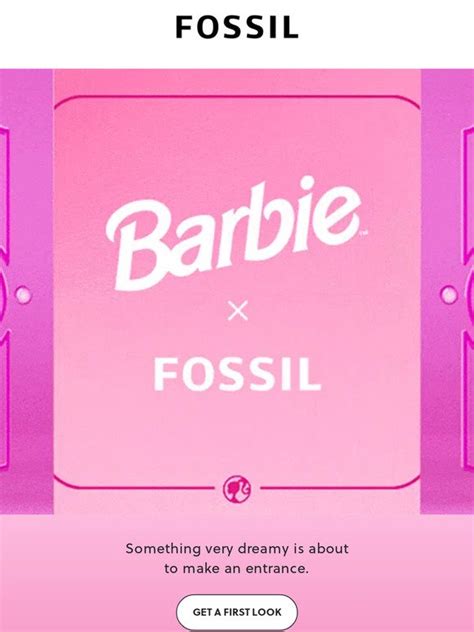 Fossil Uk Barbie X Fossil Arrives July Milled