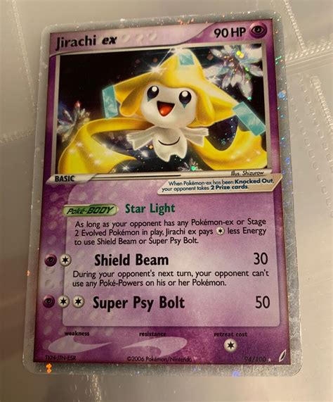 Mavin Jirachi Ex Ultra Rare Rev Holo Ex Crystal Guardians