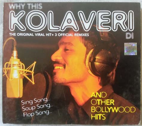 Why This Kolaveri di and others bollywood Hits Hindi Audio cd - Tamil ...