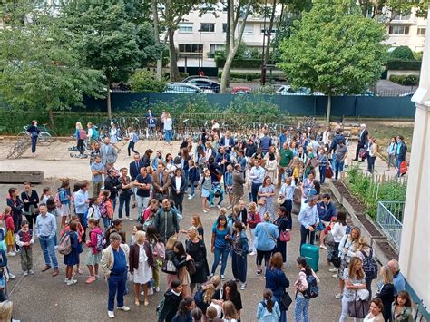 Rentrée 2022 des élèves Sainte Marie de Neuilly