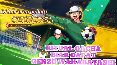 GACHA Banner Baru GENZO WAKABAYASHI CAPTAIN TSUBASA ACE YouTube