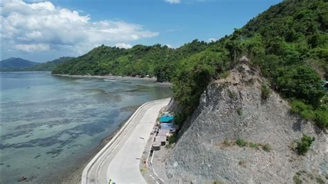 Aerial View Of Malalag Baywalk Davao Del Sur Philippines Dji