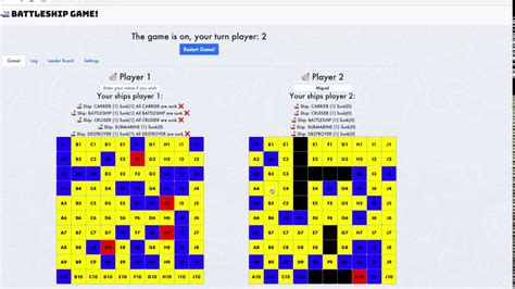 Battleship Game Using React JS YouTube