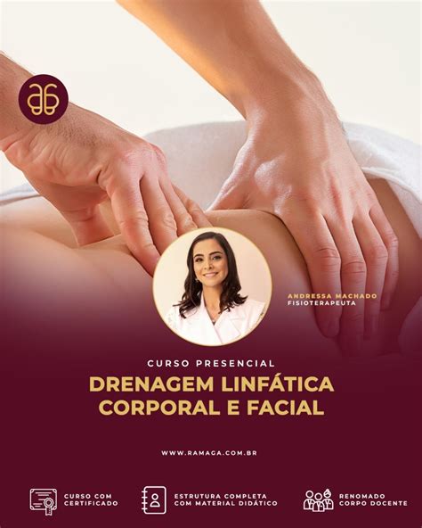 Curso de Drenagem Linfática Corporal e Facial 03 12 2024 Rãmaga Pro