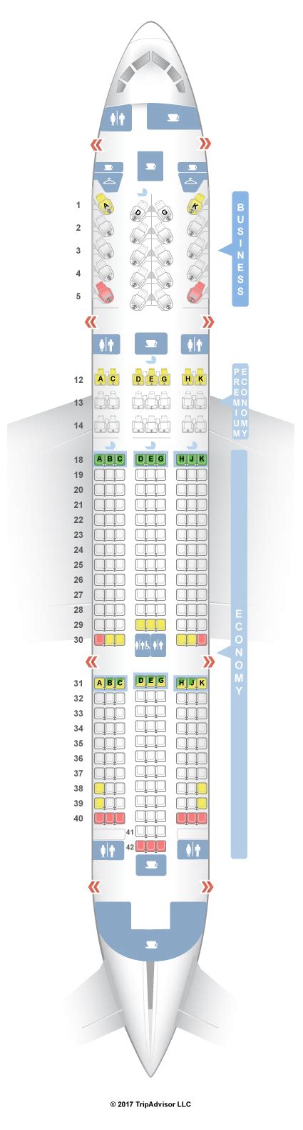 Seatguru Seat Map Air Canada Boeing 11760 Hot Sex Picture