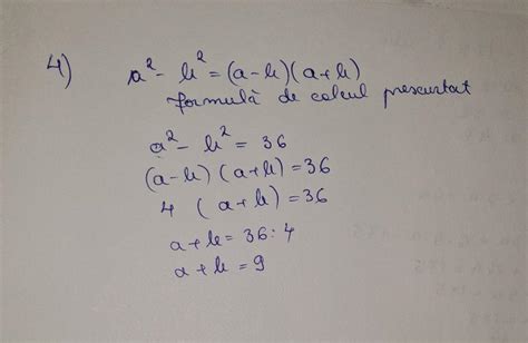 Patru Elevi Dan Ana Ion Lara Au Calculat Suma Numerelor A I B