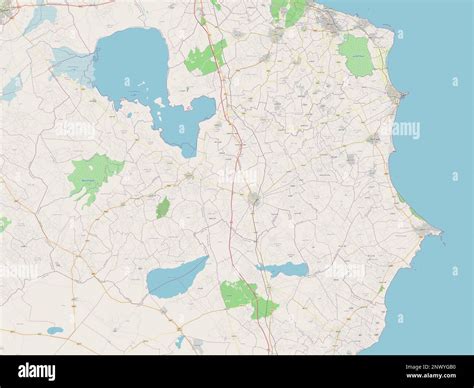 Mahdia, governorate of Tunisia. Open Street Map Stock Photo - Alamy