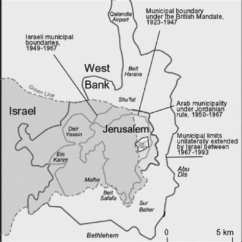 Jerusalem (East and West Sides) Boundary Expansion | Download Table