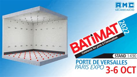 AMC MECANOCAUCHO WILL BE PRESENT AT BATIMAT 2022 AMC Mecanocaucho