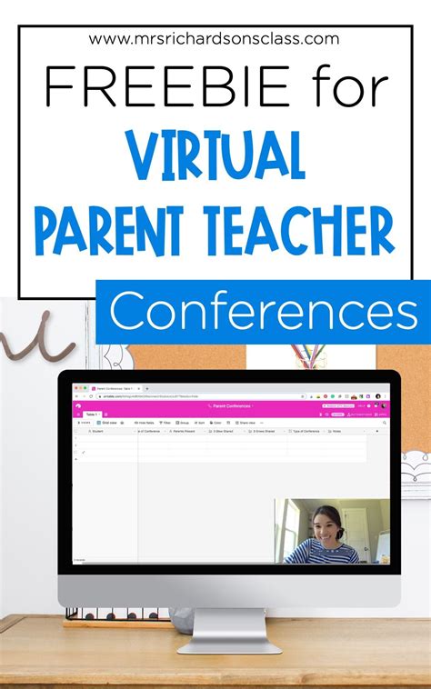 Tips For A Successful Virtual Parent Teacher Conference Freebies