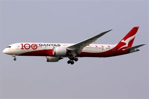 Qantas Boeing 787 9 VH ZNJ 100th Anniversary Livery Flickr