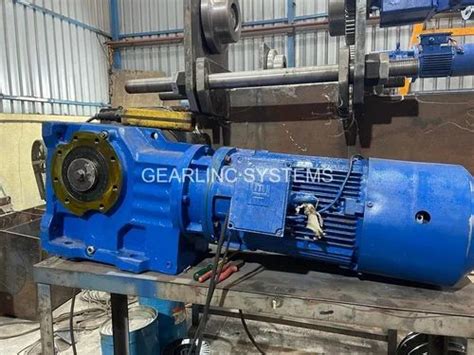 Mild Steel Helical Crane Duty Gearbox At Rs In Ahmedabad Id