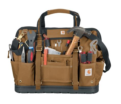 Carhartt Legacy Tool Bag Inch W Molded Base Carhartt Brown