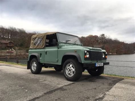 Land Rover Defender 90 GALVANIZED CHASSIS SOFT TOP For Sale Land