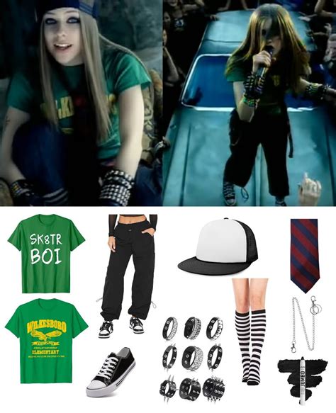 Avril Lavigne Costumes Carbon Costume