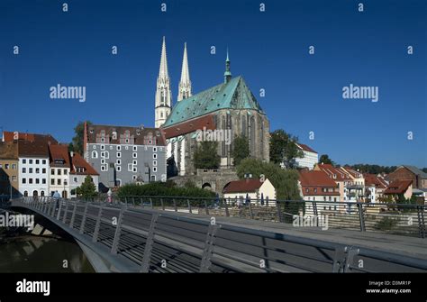 Zgorzelec, Poland, St. Peter's Church of Goerlitz Stock Photo - Alamy