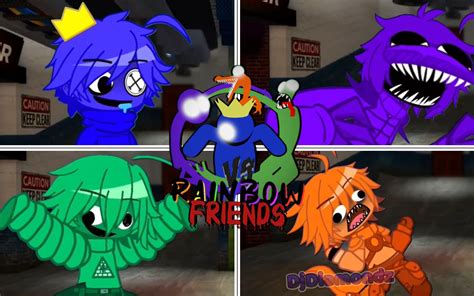 FNF GachaVs Rainbow Friends But it 哔哩哔哩