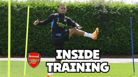 Inside Training Arsenal Are Back In Training Gabriel Jesus Ethan