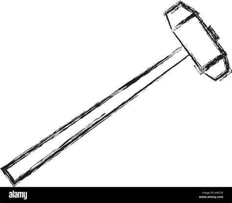 Sledge Hammer Black and White Stock Photos & Images - Alamy