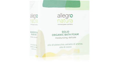 Allegro Natura Organic Sapone Solido Per Il Bagno Notino It