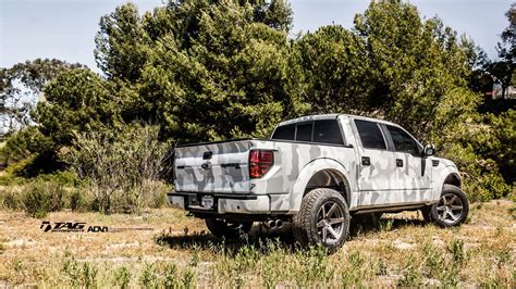 Ford Raptor Lifted Camo