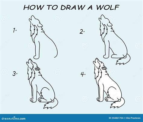 Paso A Paso Para Dibujar Un Lobo Tutorial De Dibujo De Un Lobo Nbkomputer