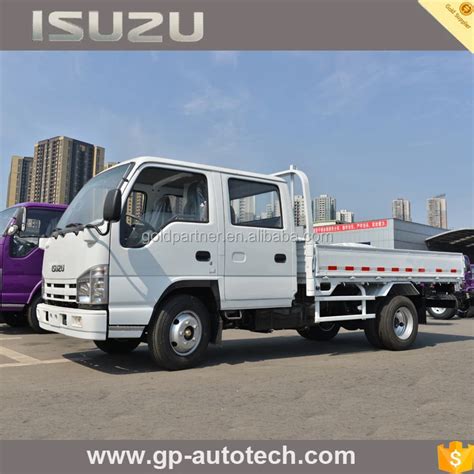 Hot Sale P Double Row Cabin Isuzu Elf Light Duty Truck Buy P