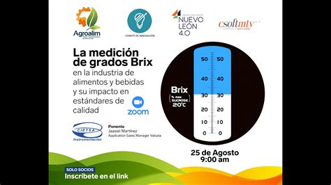 Comité Innovación La medición de grados Brix en la industria de