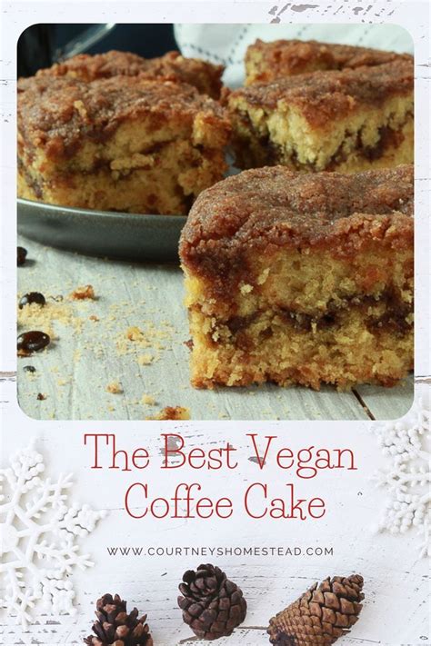 Vegan Coffee Cake Courtney S Homestead Vegan Coffee Cakes