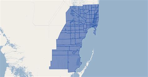 Miami Dade County Florida Zip Code Koordinates