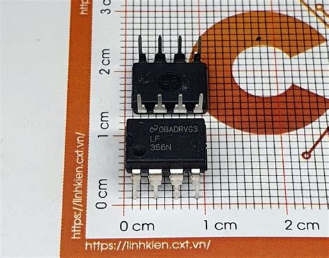 CXT VN Từ ý tưởng đến sản phẩm LF356N NOPB IC OPAMP JFET 1 CIRCUIT 8DIP