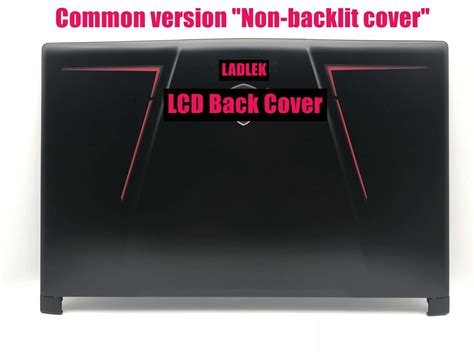 Lcd Back Cover Bezel Hinges Cover Palmrest Bottom Case For Msi Ge Rc