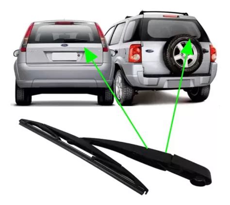 Kit Brazo Escobilla Luneta P Ford Ecosport 06 07 08 09 10 11