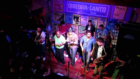 Orquesta La La Pantera Mambo Live Quiebra Canto Youtube