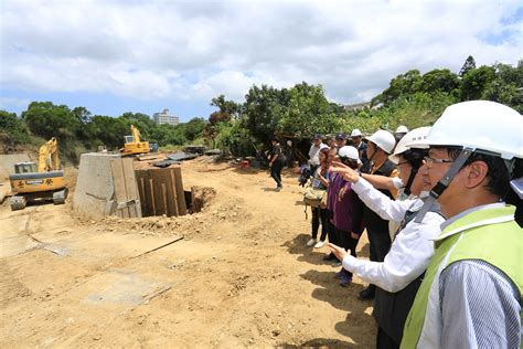 臺中市政府全球資訊網 市政新聞 林市長視察沙鹿福興橋下游排水工程 加強防颱措施