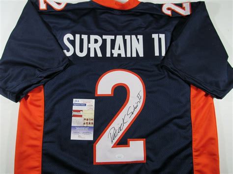 Patrick Surtain II Denver Broncos Signed Autographed Custom Pro Style