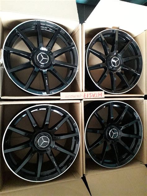 New Alloy Wheels Fit Mercedes A B C E S Class Cla Slk Amg C Style