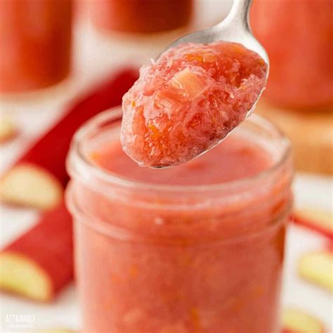 Easy Rhubarb Jam Recipe For Canning Attainable Sustainable®