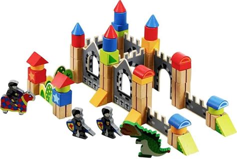 Wooden Knights Castle Set Baby And I