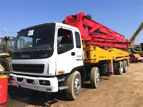 Used Sany Concrete Pump Truck Sany M Concrete Pump Truck For Sale