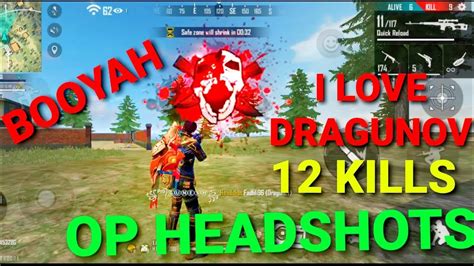 Free Fire Fastest Player Kills Headshots Booyah Youtube