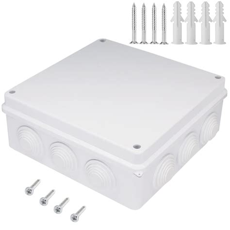 Zulkit Junction Box ABS Plastic Dustproof Waterproof IP65 Universal