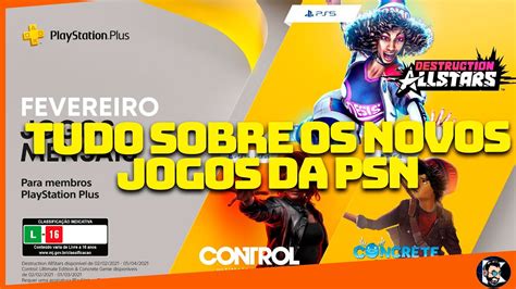 Jogos Da Psn De Fevereiro De Control Ultimate Edition Concrete