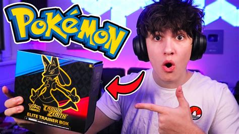 Otevírám Nový Pokémon Set Crown Zenith Youtube